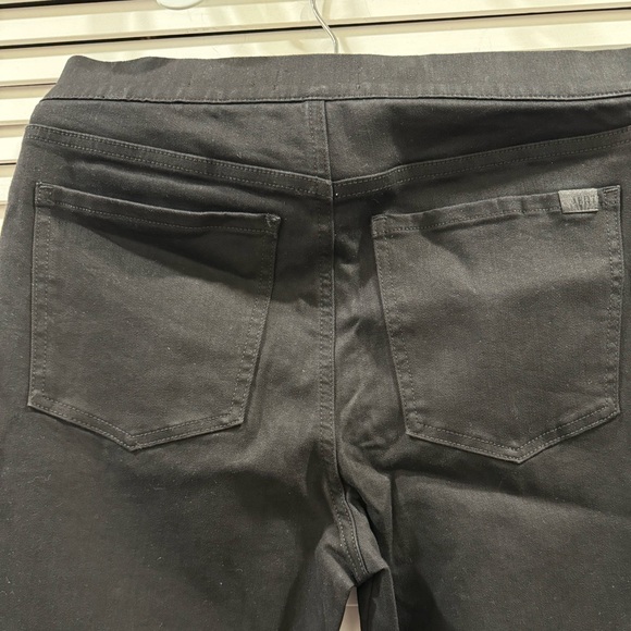 Jen7 by seven for mankind black denim pull on pants size 10 - Picture 2 of 9